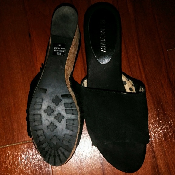 EUC Ellen Tracy 'Jewel' Slide Sandals - Picture 6 of 7